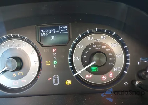 2012 Honda Odyssey Ex-L из США, поврежденный, VIN 5FNRL5H67CB005156